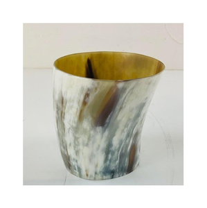 Juego de Vasos y Copas de Cuerno Auténticas, Hechas a Mano, Pulimentadas, Estilo Rústico Medieval Natural, para Fiestas, Cocina, Bar y Decoración - Product Image 6