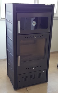 ประตูกระจกอลูมิเนียมสมัยใหม่เตาเผาไม้ที่เป็นมิตรกับสิ่งแวดล้อมดีไซน์ร่วมสมัยสำหรับวิลล่าใช้ในบ้าน - Product Image 5