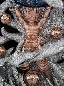 Colgante de Lujo Personalizado de Plata de Ley 925 con Moissanita VVS, Estilo Hip Hop, con Dijes de Plata de Moda con Incrustaciones de Circonitas, Chapado en Rodio - Product Image 6