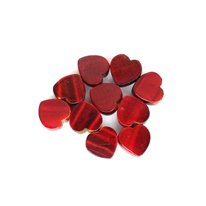 พลอยแจสเปอร์ลายหนังงูทรงหัวใจแบบคาโบชอง 10.80 กะรัต 8x8 มม. พลอยหลวม - Product Image 6