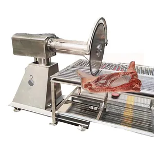 Porc boeuf agneau volaille poisson abattoir équipement scie à disque machine porc carcasse scie à découper