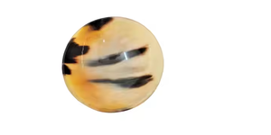 Cuenco de cuerno vikingo nórdico medieval vaca tamaño mediano hecho a mano cuenco de cuerno para servir cuenco de ahorro pulido por artesanía de media luna - Product Image 2