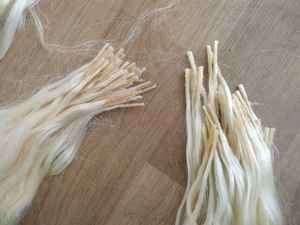 Extensión de pelo con punta I, pelo rubio de alta calidad - Product Image 3