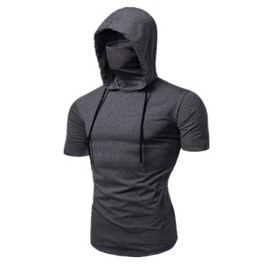 Vêtements de jogging imprimés en 3D sur mesure, vente en gros, OEM, débardeurs pour hommes, fabricant de vêtements de course, 100% coton, séchage rapide, débardeur à capuche pour hommes - Product Image 2