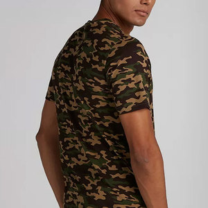 T-shirt camouflage pour homme T-shirt camouflage durable et respirant pour homme Style vintage premium - Product Image 6