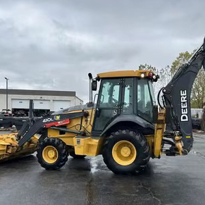 รถแบคโฮล้อเดอร์มือสอง John Deere 310 SJ น้ำหนักบรรทุก 9 ตัน เครื่องยนต์ Kubota JCB รุ่นปี 2020 ชิ้นส่วน MOOG มอเตอร์ แบริ่ง ผ่านการทดสอบและตรวจสอบแล้ว - Product Image 1