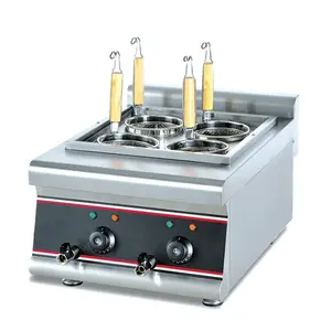 Cocina eléctrica para pasta de calidad superior comercial hecha en la India, superventas, con 2 tanques y 4 cestas - Product Image 1