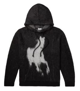 Venta al por mayor mantener caliente streetwear invierno logotipo gráfico personalizado Sudadera con capucha de gran tamaño - Product Image 1