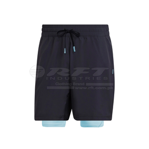 Nouveau modèle de short de gym en coton pour hommes taille adulte fabrication pakistanaise short de jogging pour hommes - Product Image 1