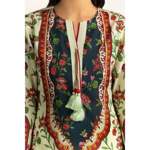 Conjunto de 3 Piezas para Mujer, Traje de Tela Estampada sin Coser, Colección SD-42150 - Product Image 4