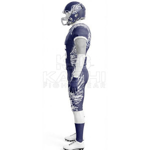 Uniforme de Fútbol Americano Transpirable que Absorbe la Humedad, Manga Corta, Cintura Elástica, Tela Personalizada Diseñada para Comodidad en el Campo - Product Image 4