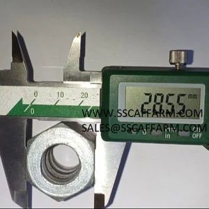 M12 Steel NYOCK NUT and <b>BOLT</b> Modern Design for Exterior Application - Product Image 2