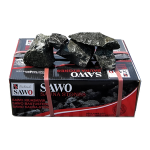 20KG Box Hochwertige Sauna Stones Rocks Echte SAWO R-990 für Sauna Heizung - Product Image 5