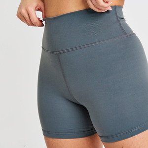 Pantalones cortos de Yoga para mujeres y niñas, mallas transpirables de poliéster y LICRA, secado rápido, a prueba de viento, cintura elástica, ropa deportiva personalizable - Product Image 5