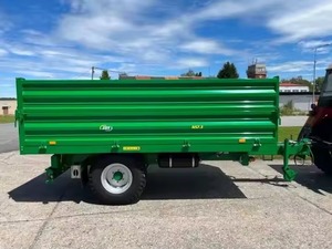 Transport agricole Remorque de ferme Tracteur à benne basculante hydraulique à 2 roues Remorque à benne basculante 83 X14 à vendre - Product Image 5