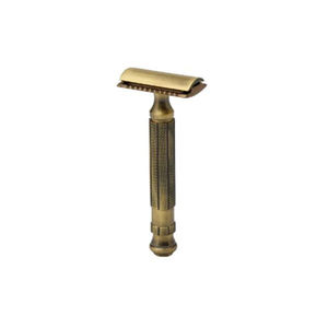 Maquinilla de afeitar de doble filo ajustable precio al por mayor material de latón de afeitado SEGURO DE India - Product Image 1