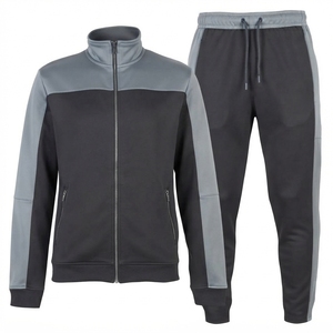 Conjunto Deportivo para Hombre de la Mejor Calidad, Transpirable, Color y Talla Personalizables, Estilo Casual, Mangas Largas, Ropa de Invierno, Cierre Completo con Cremallera - Product Image 4