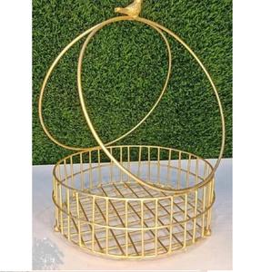 Cesta Decorativa para Mesa, Tamaño Personalizable, Hecha a Mano, para Hotel, Restaurante, Boda, Almacenamiento de Alimentos, Cesta de Frutas de 3 Niveles - Product Image 4