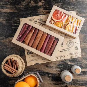 Wholesale 1000ml Kraft Paper Food <b>Box</b> with Transparent Window Leakproof for Takeaway Food Showcase Custom Logo - Product Image 1