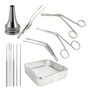 Juego de eliminación de cuerpo extraño de oreja de 12 piezas para eliminar cuerpos extraños de oreja, juego de instrumentos de cirugía para eliminación de cuerpo extraño de oreja - Product Image 6