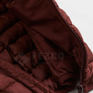 Chaqueta de burbujas con logotipo personalizado OEM 2025, chaqueta acolchada cálida más vendida, chaqueta acolchada de Color sólido - Product Image 5