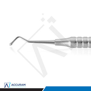 Pulidor Dental de Doble Extremo Amalgam, Instrumento Operativo de Acero Inoxidable, Herramienta Restauradora de 17 cm, Odontología de Precisión para Rellenos, CE - Product Image 4