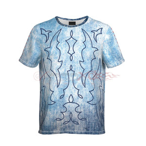 เสื้อยืดคอกลมผ้าฝ้าย 100% พิมพ์ลายกีฬา ระบายอากาศ แห้งเร็ว สำหรับผู้ชาย - Product Image 1