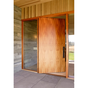 Portes pivotantes <span class=keywords><strong>en</strong></span> bois de chêne blanc pour maisons, porte d'entrée principale <span class=keywords><strong>en</strong></span> bois massif de style américain avec <span class=keywords><strong>kit</strong></span> de cadre - Product Image 6