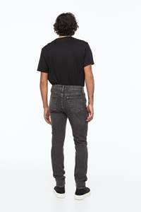 Jeans de Mezclilla para Hombre, 100% Algodón, Estilo Urbano Hip Hop, Corte Holgado, Lavado a la Piedra, Vintage, Efecto Sucio, Rectos - Product Image 3