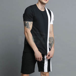 Nouvelle Collection 2025 – Ensemble T-shirt et Short Homme 100% Coton Léger, Respirant et Séchage Rapide – Tendance Estivale – En Stock - Product Image 2