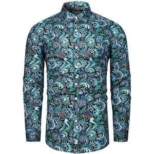 Camisas de alta calidad para hombre, camisas de manga larga, ajustadas, elásticas, informales, por Stitch Player - Product Image 5