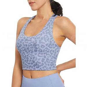 Hauts de yoga en coton biologique Débardeur durable à séchage rapide Style de haute qualité Hauts de yoga pour femmes Pas cher Vente en gros - Product Image 1