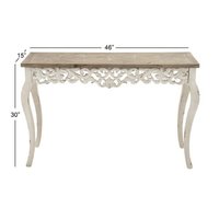 Table de console de sculpture en bois la plus vendue
