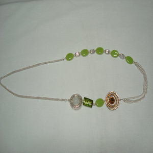 Bijoux en pierre tendance pour femmes et filles pour mariage, fiançailles, fête d'anniversaire, Design personnalisé fait à la main - Product Image 1