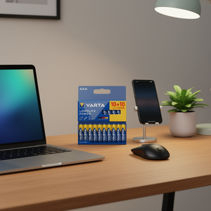 Ministilo - Paquete de 20 Pilas Alcalinas Digitales AAA 04903 121 790, Cable de Batería - Product Image 3