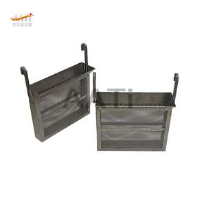 سلة أنود التيتانيوم المخصصة ، مقاومة للأحماض ، الزركونيوم والتيتانيوم ، القطع الكهربائي ، معالجة ثني اللحام - Product Image 2