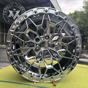 Jantes forgées sur mesure Viaol, anneau de blocage noir, compatibles avec Audi <span class=keywords><strong>GT</strong></span>, Lexus GSF, <span class=keywords><strong>Ferrari</strong></span> F430, Hyundai Veloster, Chevrolet C8 Corvette Split5 - Product Image 1