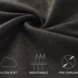 Sudadera con capucha informal de otoño para hombre, respetuosa con el medio ambiente, de punto elástico de algodón personalizado, colores y tamaños personalizados - Product Image 5