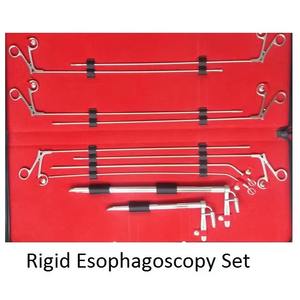 Set de Laringoscopio Rígido Directo de Calidad Premium, Instrumentos Quirúrgicos ORL de Laringoscopia de Fibra Óptica de Acero Inoxidable - Product Image 2