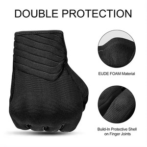 Guantes de moto de cuero genuino para hombre y mujer con diseño de logotipo personalizado Guante deportivo de carreras de motos de la mejor gama - Product Image 3