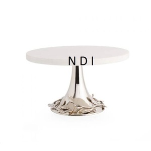 Support à gâteau de style unique Fête d'anniversaire ou fête de Noël Utilisation personnalisée Finition brillante Dessert Cup Cake Stand - Product Image 1