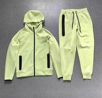 Survêtement d'échauffement à fermeture éclair de qualité supérieure pour hommes Combinaison de sport Slim Fit pour la course à pied Jogging Respirant et usine directe