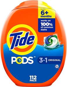 Detergente para Ropa Tide PODS, Aroma Original, 112 Unidades - Product Image 3