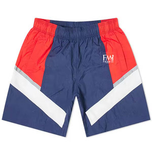 High Street Summer <b>Waterproof</b> Eco-Friendly Solid Windbreaker <b>Shorts</b> with Custom Design Men Polyester Quick Dry - Product Image 1