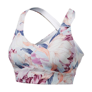 Soutien-gorge de sport sans coutures Impact avec LOGO personnalisé Soutien-gorge de sport pour femmes Entraînement Dos ouvert Bretelles à dos nu Soutien-gorge de yoga Rembourré Gym Tops - Product Image 5