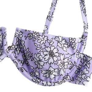 ชุดว่ายน้ำบิกินี่ดีไซน์ใหม่ สไตล์แฟชั่นสำหรับสาวๆ รับผลิตแบบ OEM พร้อมสกรีนโลโก้ ชุดว่ายน้ำ 2 ชิ้น ชุดชายหาด ขายส่ง ชุดบิกินี่ Haus Industries - Product Image 4