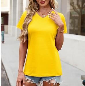 Camisetas de Hombre de Primera Calidad, 100% Algodón, Cuello en V, Tela Oxford Lisa, Secado Rápido, Transpirables, Cómodas, Corte Regular, Logotipo Personalizado - Product Image 3