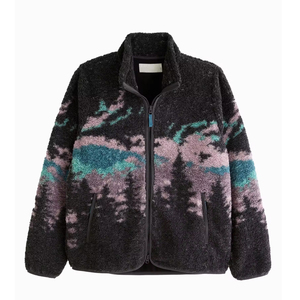 Trendy Wholesale Custom Label Hot Fashion Professional Design Fashionable Customer Demand <b>Men</b> <b>Sherpa</b> <b>Jacket</b> - Product Image 4