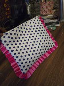 Bolsa pequeña para ordenador portátil hecha a mano con cierre de cremallera para niños, bolsa protectora de viaje para cosméticos, fundas ecológicas - Product Image 4