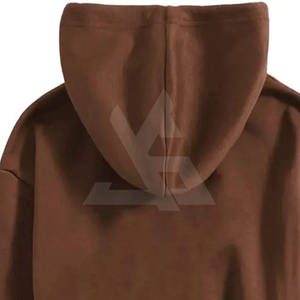 เสื้อฮู้ดครอปสำหรับผู้หญิงสมัยใหม่ พร้อมโลโก้ด้านหน้าและด้านหลัง ผลิตจากผ้าฝ้ายผสมโพลีเอสเตอร์แบบฟลีซ ป้องกันลม เป็นมิตรกับสิ่งแวดล้อม เหมาะสำหรับใส่ลำลองในฤดูหนาวและฤดูใบไม้ร่วง - Product Image 6